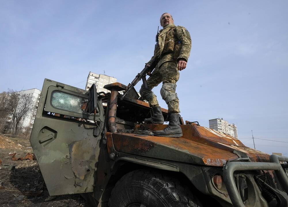 Kyjivas: Rusijos kariai persigrupuoja puolimui Rytų Ukrainoje