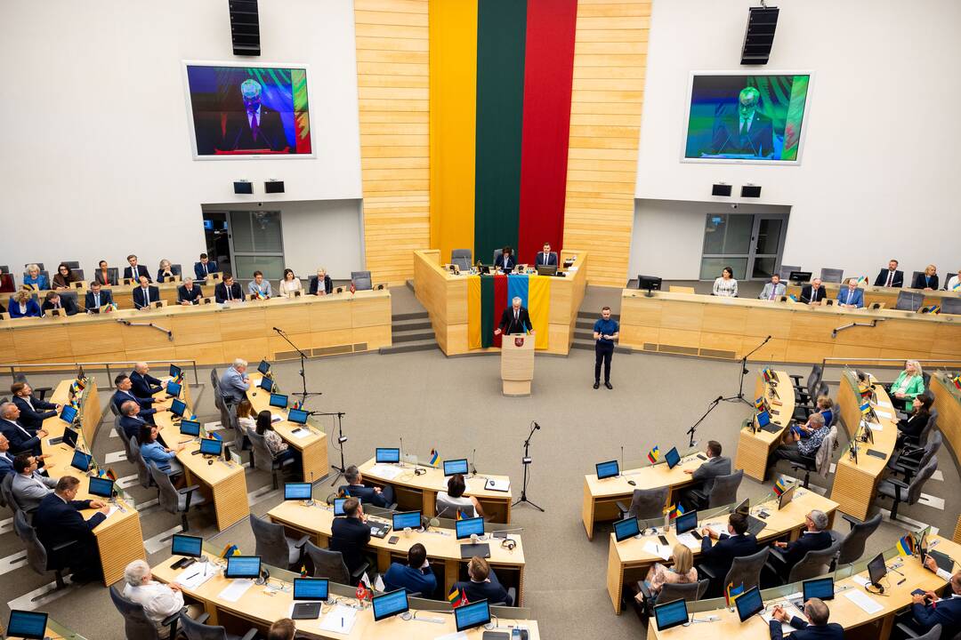 Prezidento G. Nausėdos metinis pranešimas (2024 m.)