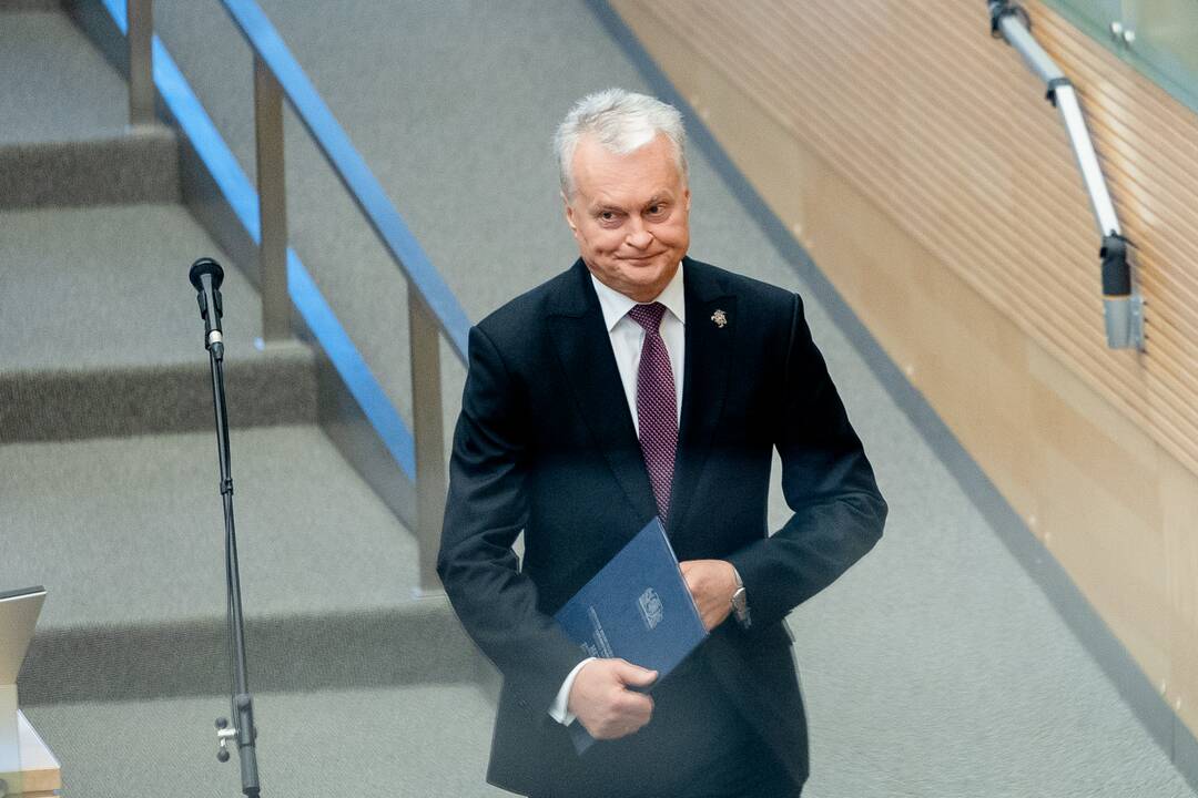 Prezidento G. Nausėdos metinis pranešimas (2024 m.)