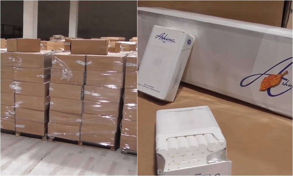 Klaipėdoje demaskuota 1,5 mln. eurų vertės kontrabanda: cigaretes slėpė saulės moduliuose