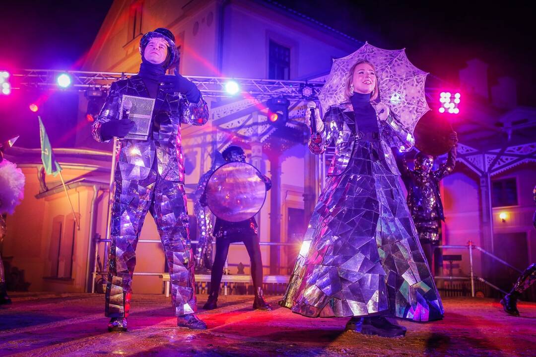 Palangoje įžiebta Kalėdų eglė 2023