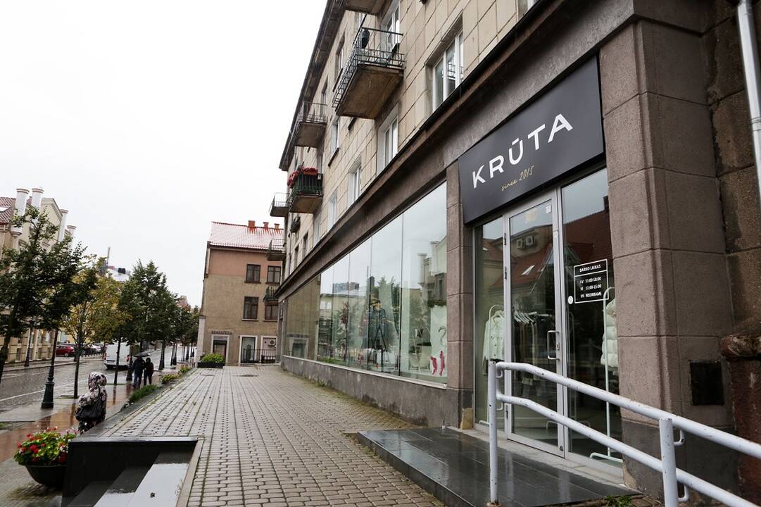 Kirtis: klaipėdiečiams buvo klausimų dėl šios parduotuvės iškabos.