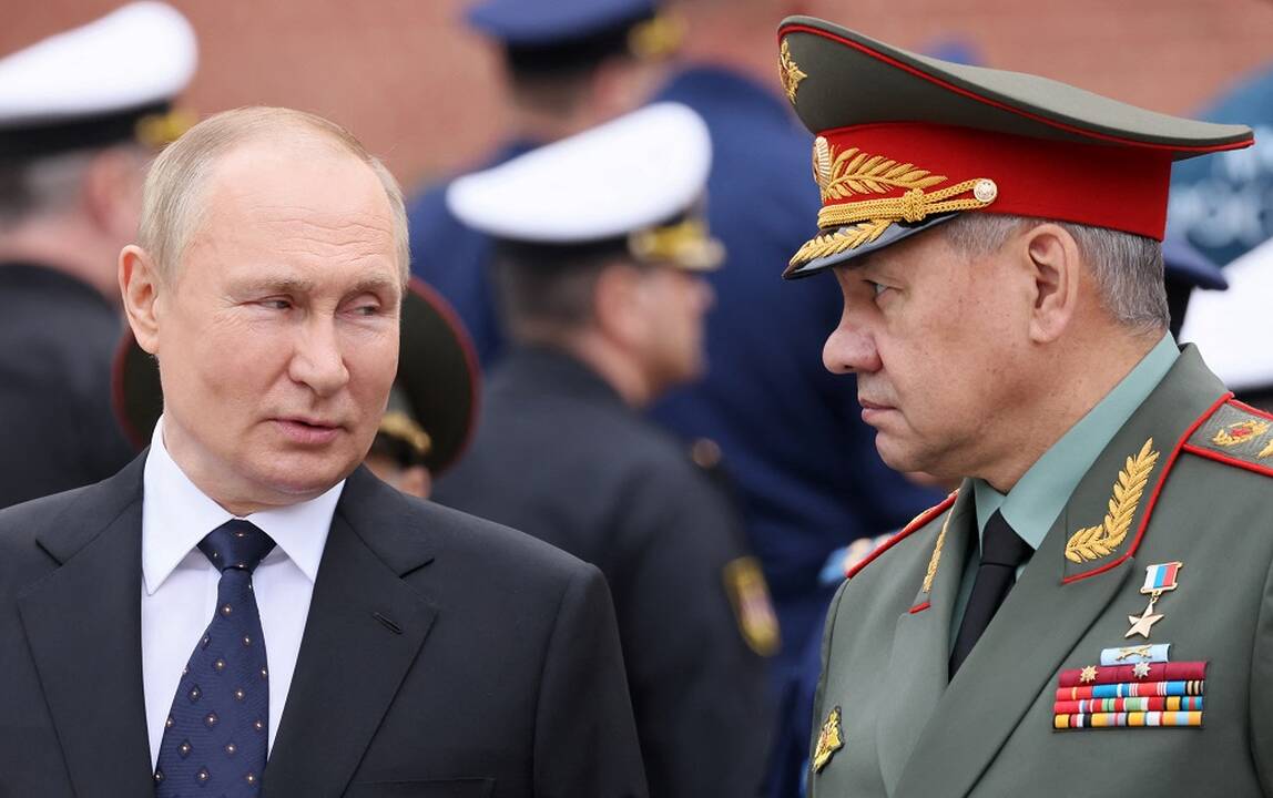 Vladimiras Putinas ir Sergejus Šoigu