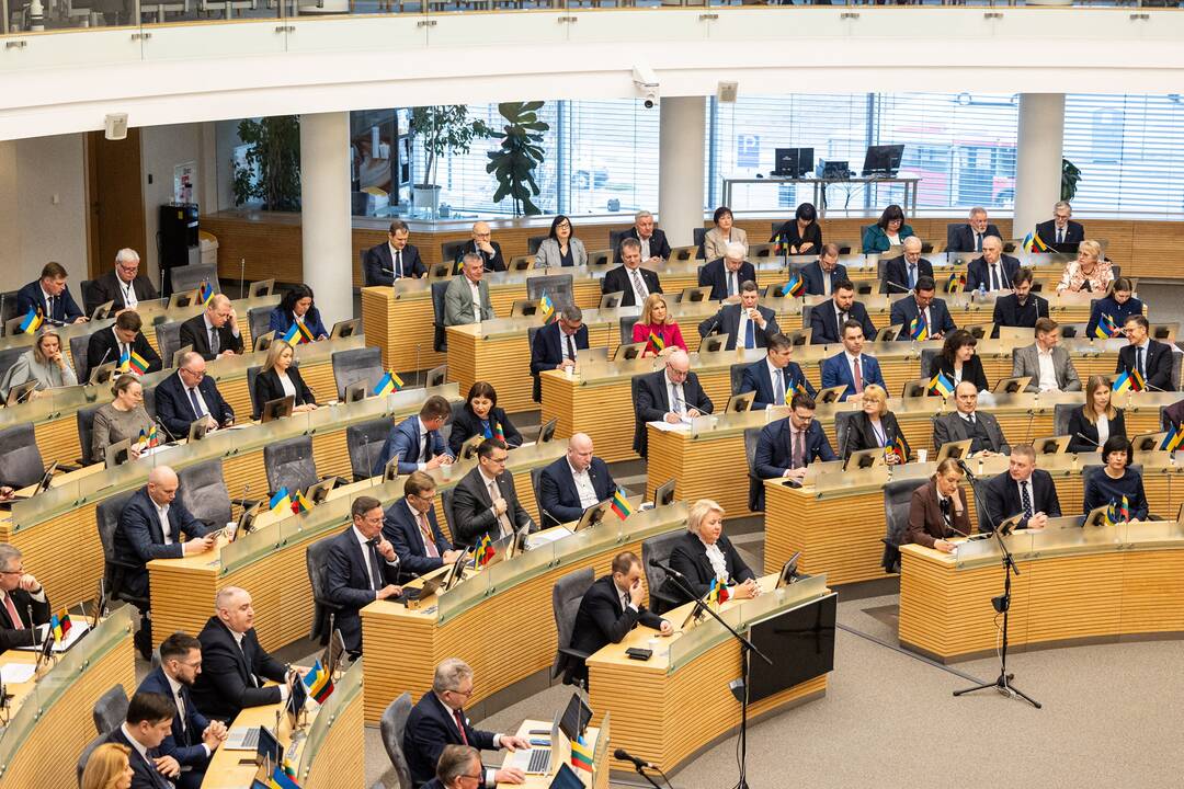 Konservatoriai siūlo už antivalstybinę retoriką politinėms partijoms neskirti dotacijų