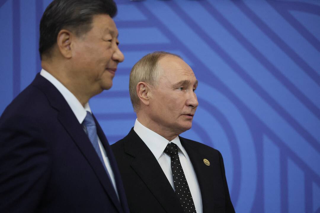 Xi Jinpingas ir Vladimiras Putinas
