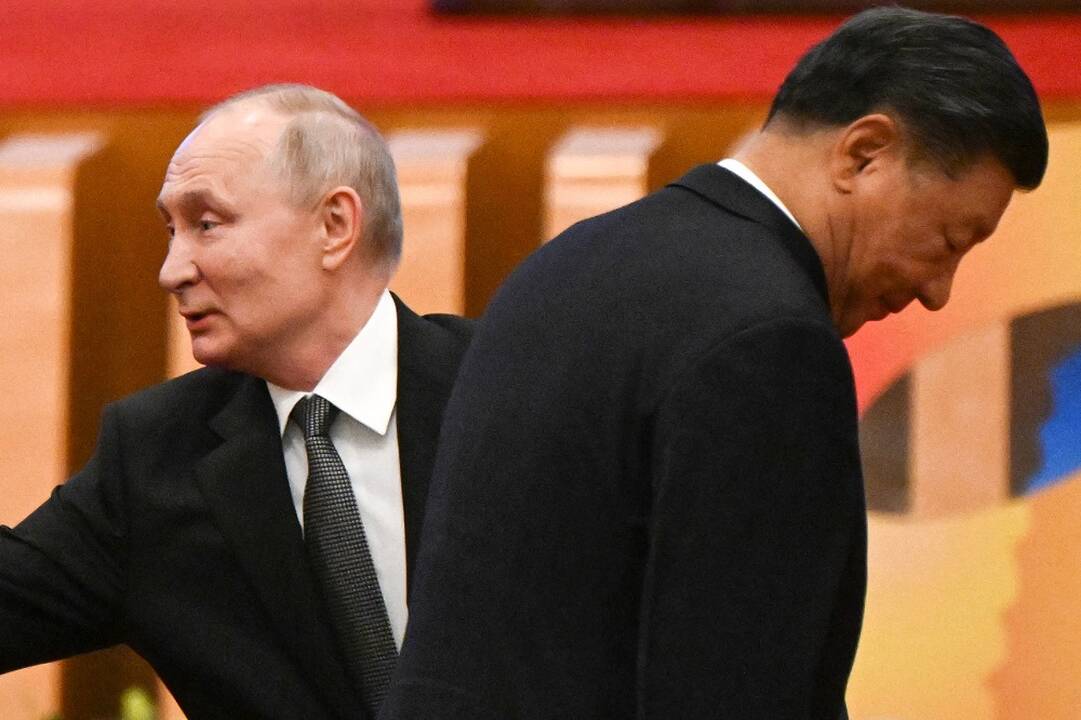Vladimiras Putinas ir Xi Jinpingas