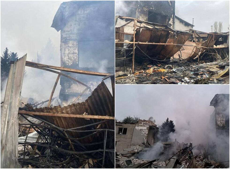 Rusų kariams atakavus Zaporižios miestą žuvo vienas žmogus