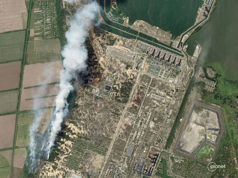 Ukraina kaltina Rusiją vėl apšaudžius Zaporižios atominę elektrinę