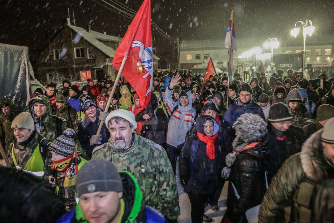 Populiarumas: kasmet žygyje dalyvauja vis daugiau žmonių, jie atvyksta iš visos Lietuvos.