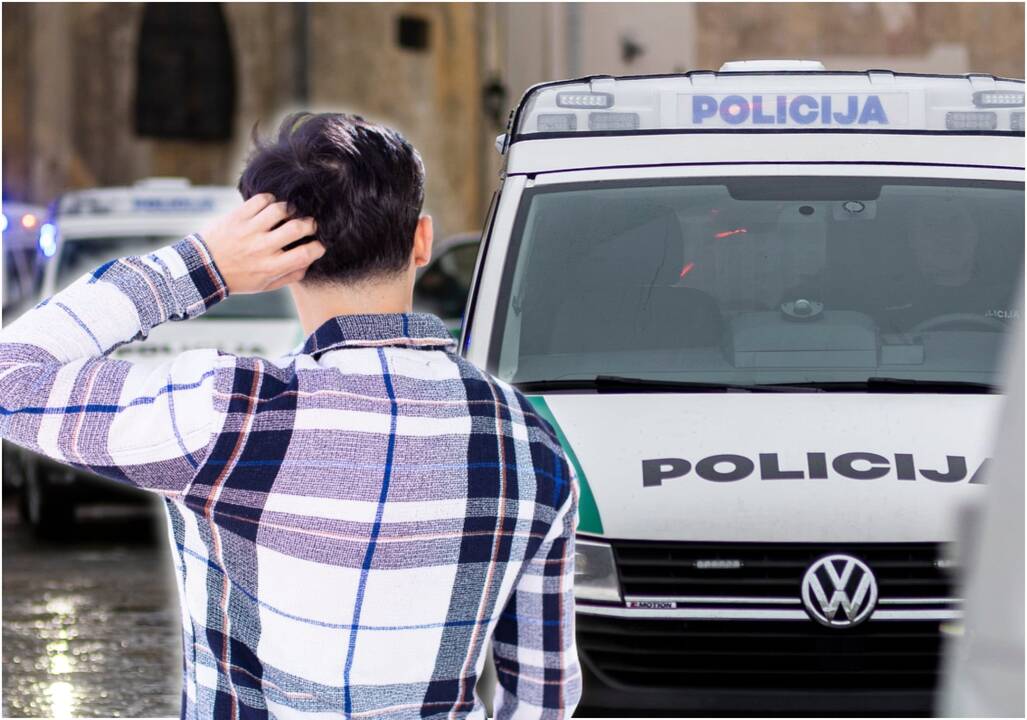 Ratuotam maisto kurjeriui po apsilankymo pas klientus teko kreiptis į policiją