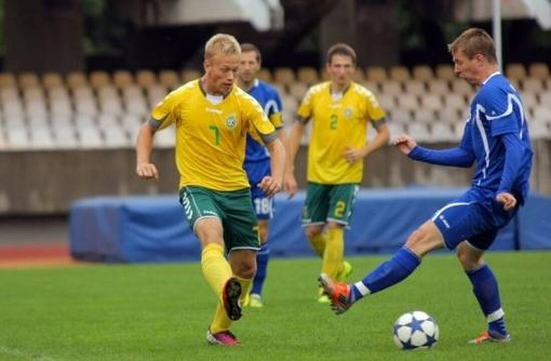 Paskutinėje repeticijoje U-19 futbolo rinktinė išbandė jėgas su „Atlantu“