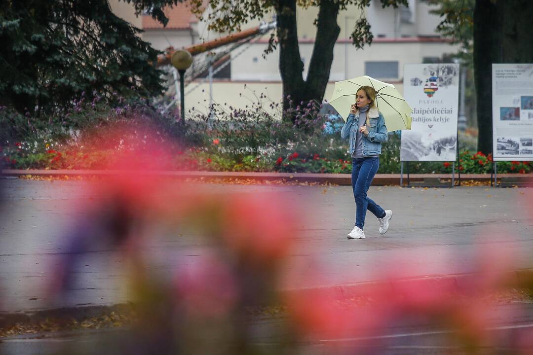 Pasirengimas: kitą savaitę bus vėsiau, vertėtų namuose nepalikti skėčių ir pasirūpinti šiltesne avalyne, neperpučiamais rūbais.