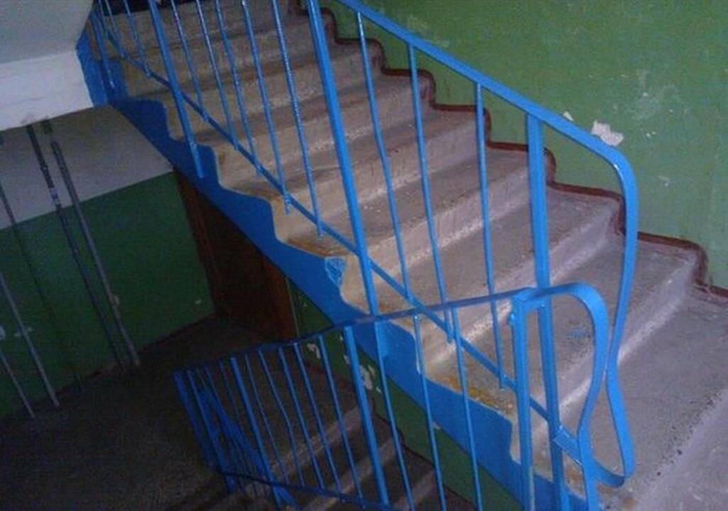 Eismas ant laiptų