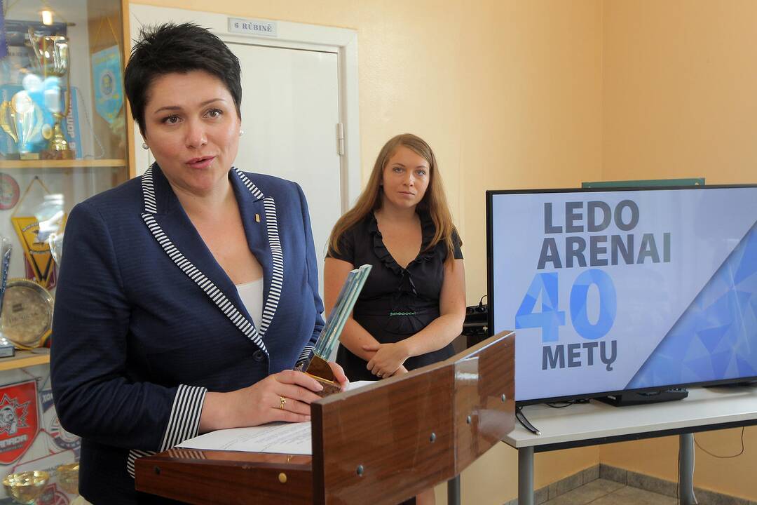 Kauno ledo arenai – 40 metų