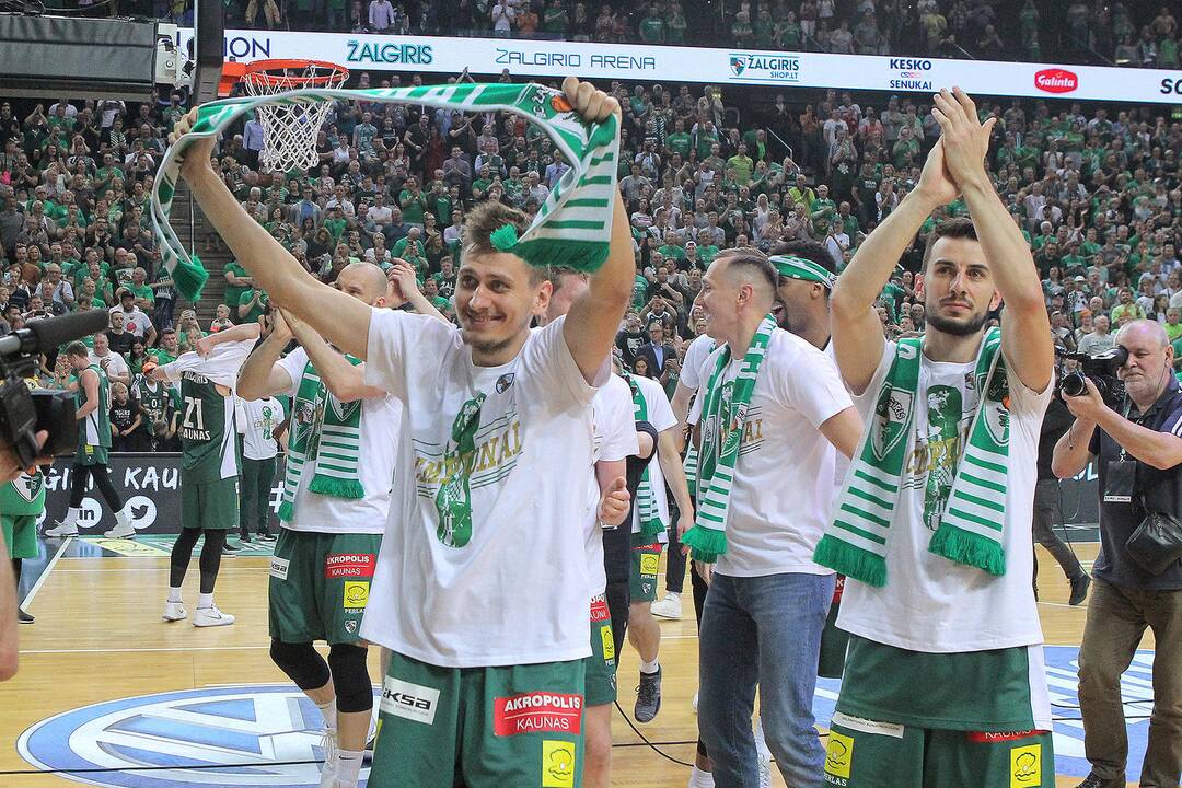 „Žalgirio“ triumfas LKL finale