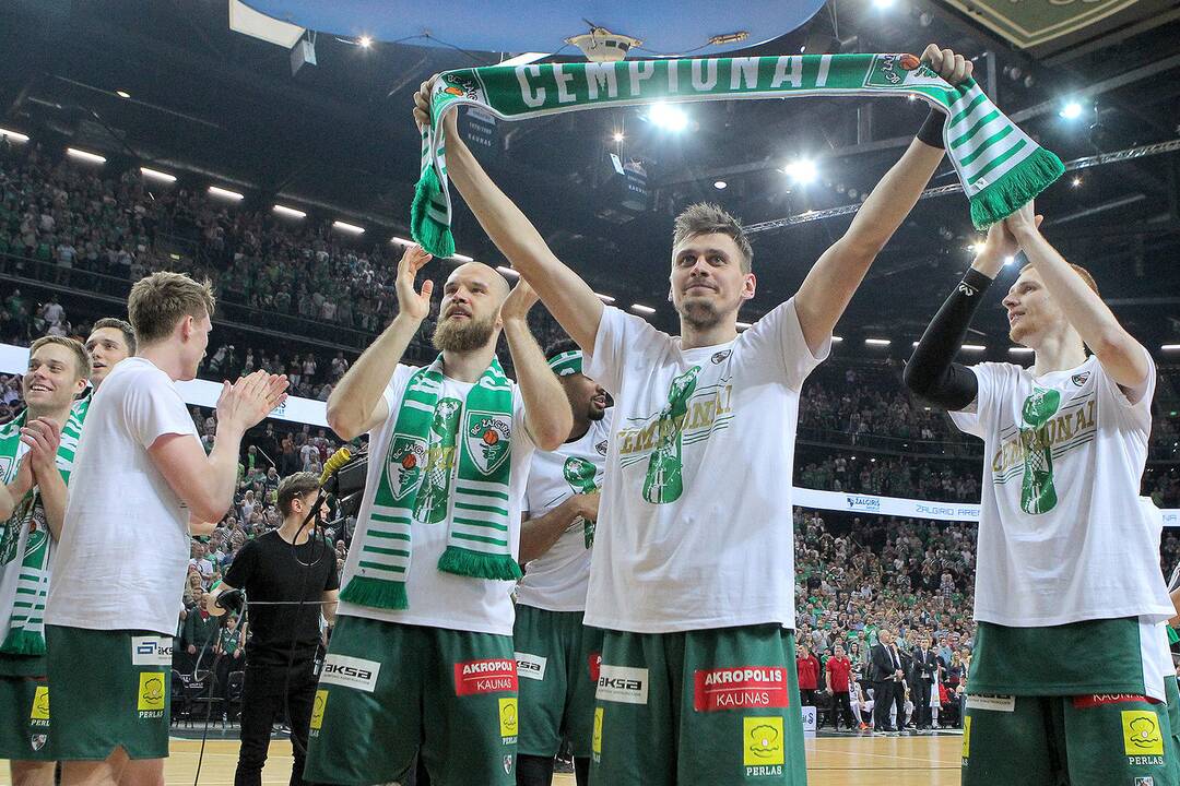 „Žalgirio“ triumfas LKL finale