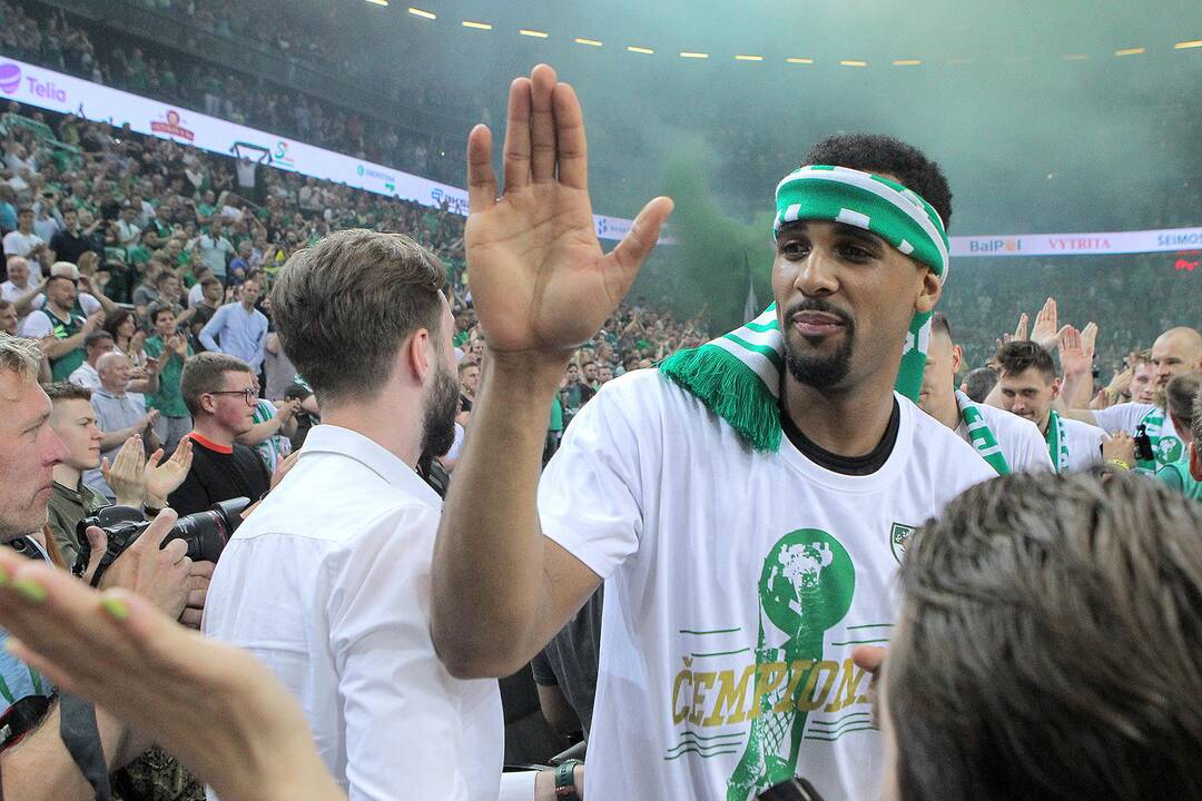 „Žalgirio“ triumfas LKL finale