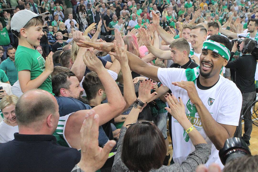 „Žalgirio“ triumfas LKL finale