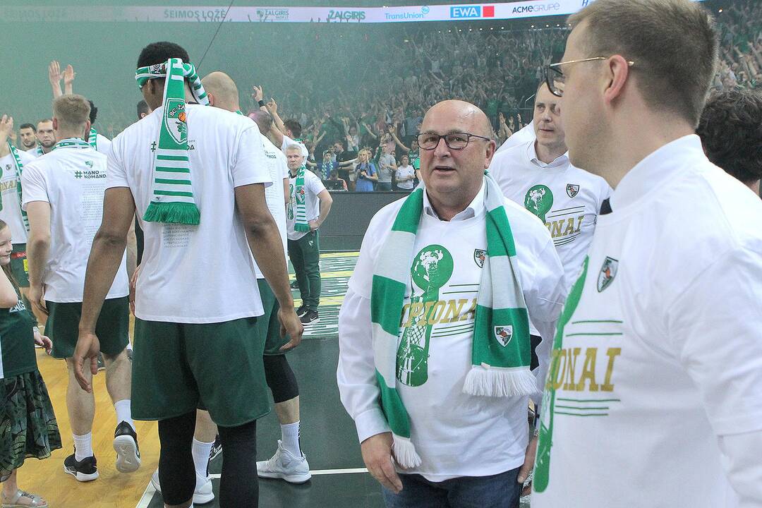 „Žalgirio“ triumfas LKL finale