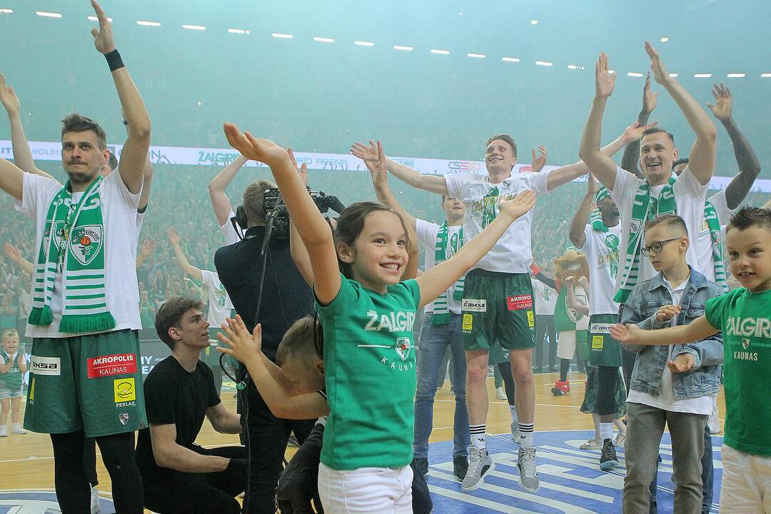 „Žalgirio“ triumfas LKL finale