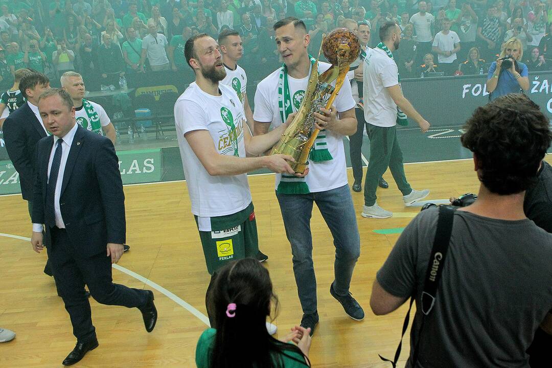 „Žalgirio“ triumfas LKL finale