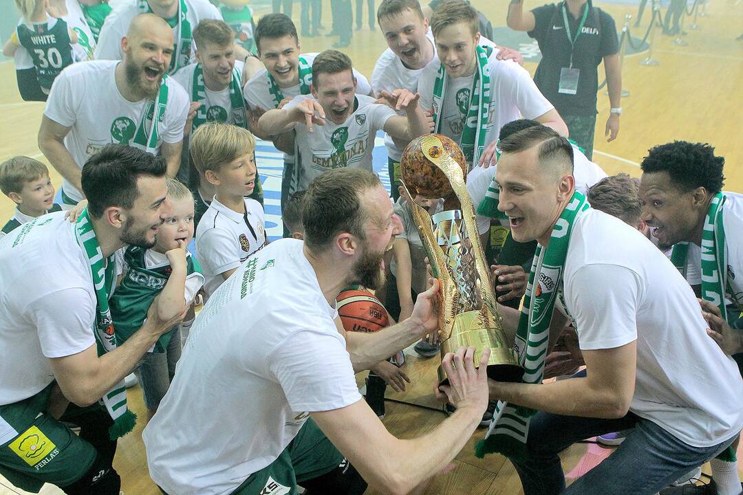 „Žalgirio“ triumfas LKL finale
