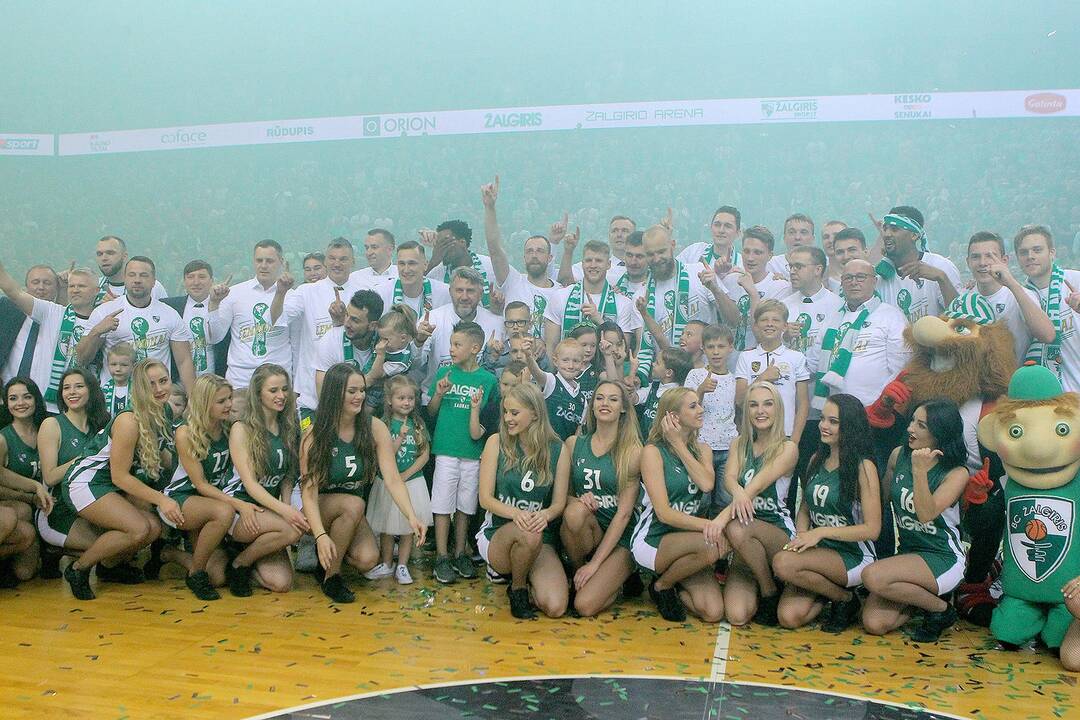„Žalgirio“ triumfas LKL finale