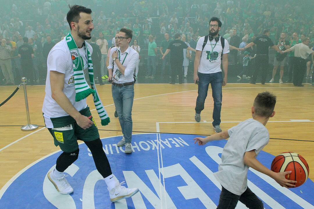 „Žalgirio“ triumfas LKL finale
