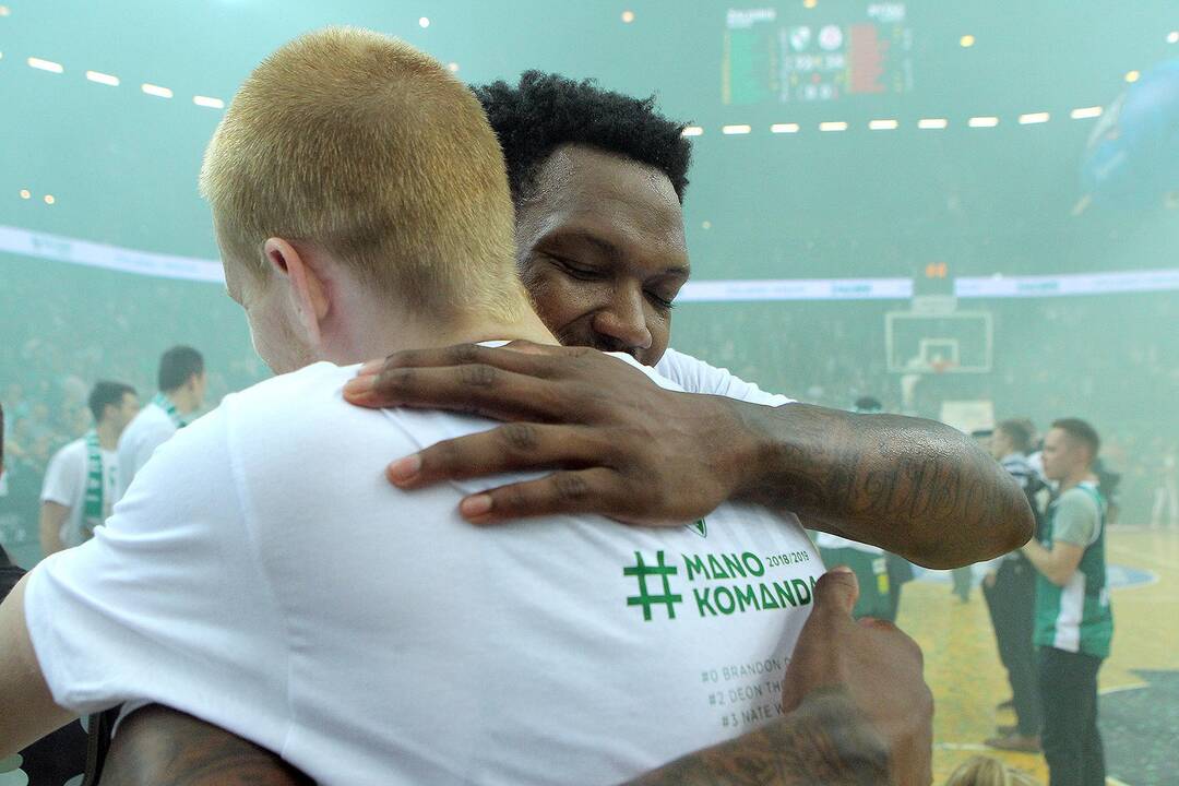 „Žalgirio“ triumfas LKL finale