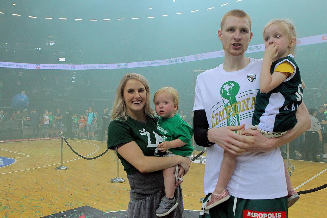 „Žalgirio“ triumfas LKL finale