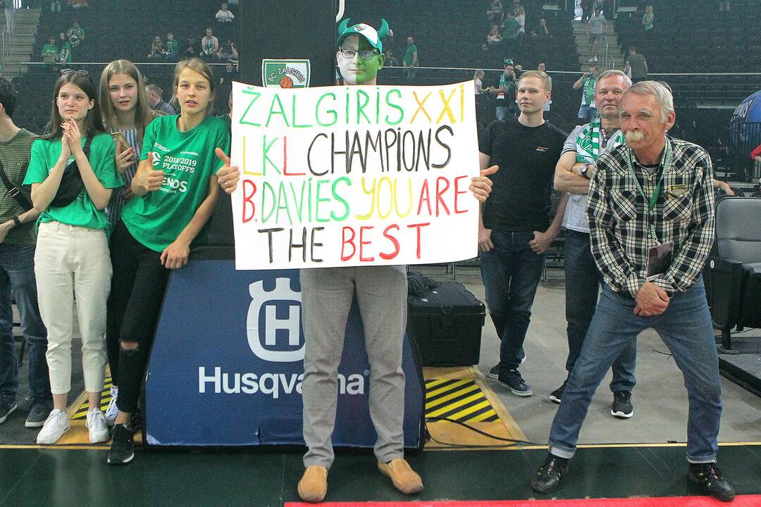 „Žalgirio“ triumfas LKL finale