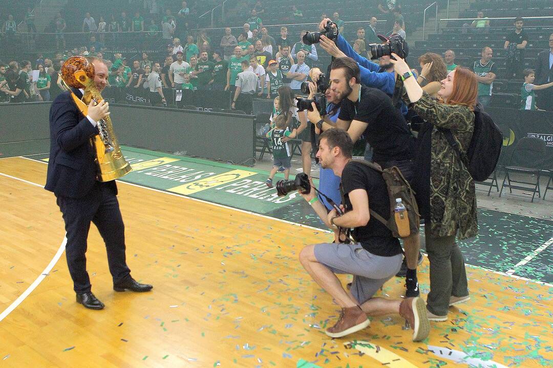„Žalgirio“ triumfas LKL finale