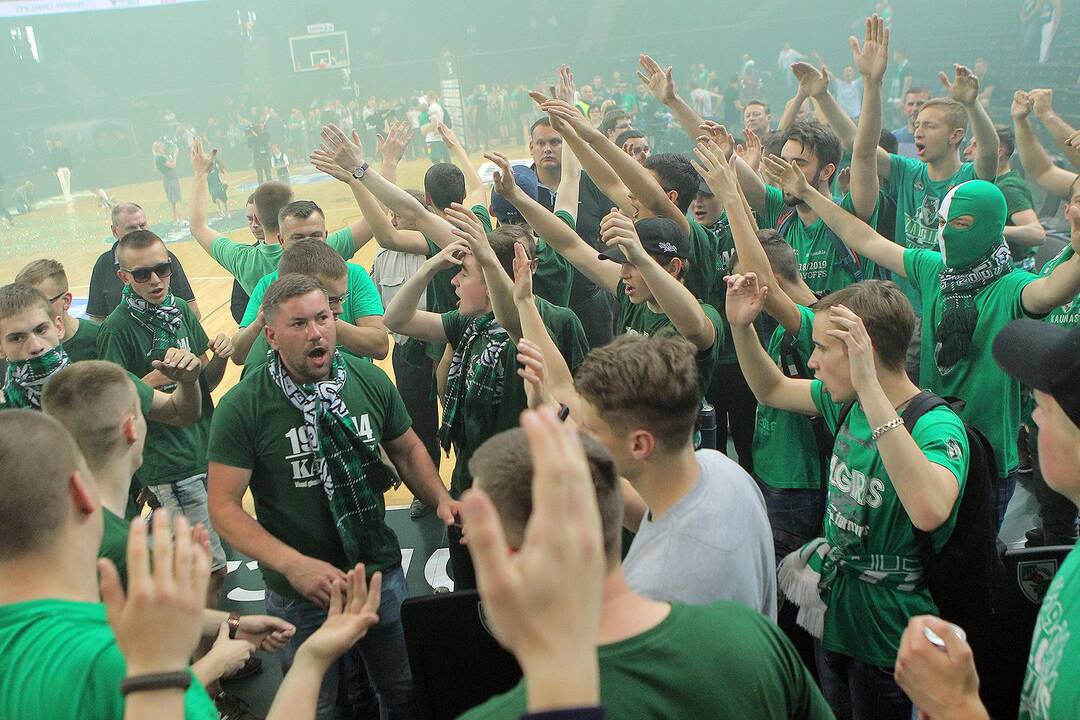 „Žalgirio“ triumfas LKL finale