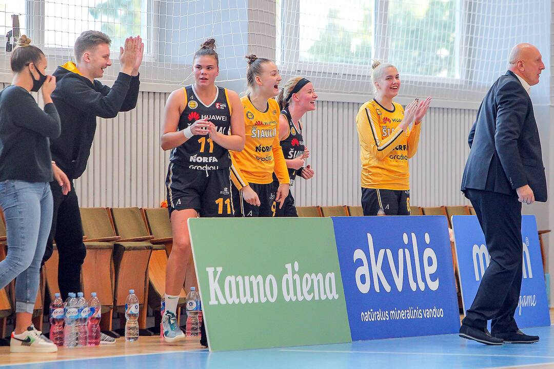 Moterų lyga: „Aistės-LSMU“ – „Šiauliai“ 69:56