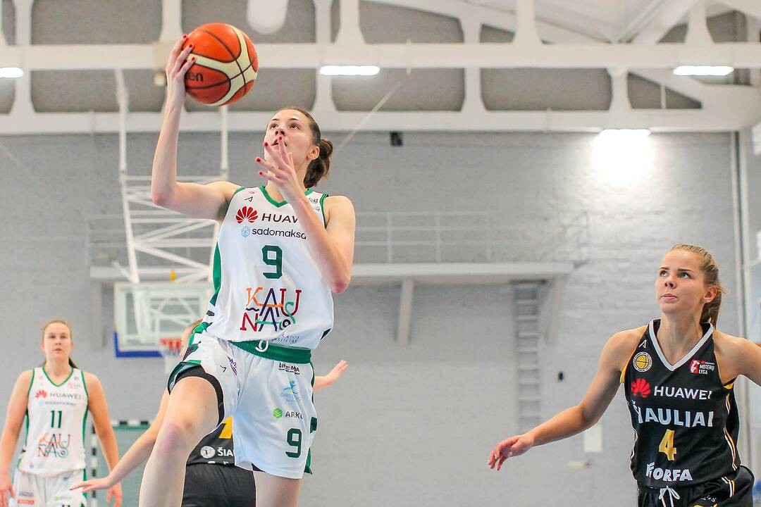 Moterų lyga: „Aistės-LSMU“ – „Šiauliai“ 69:56