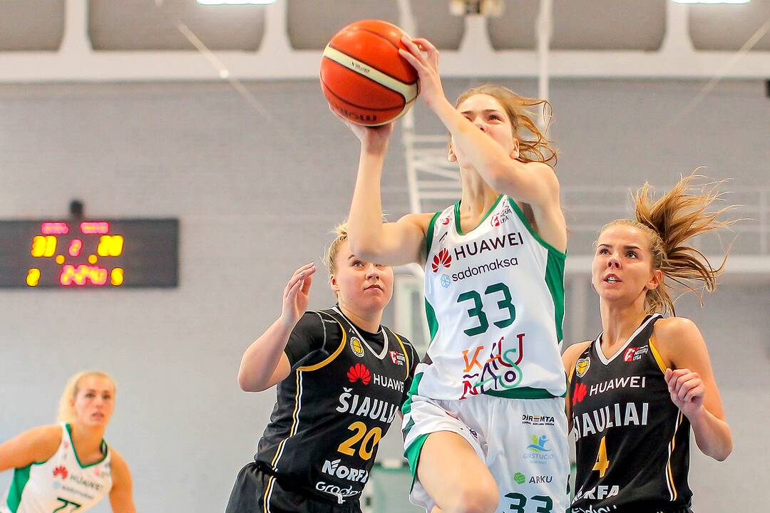 Moterų lyga: „Aistės-LSMU“ – „Šiauliai“ 69:56