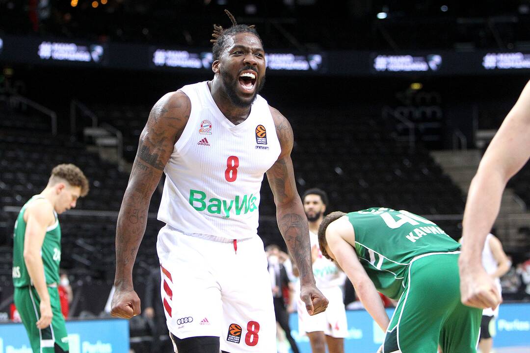 Eurolyga: „Žalgiris“ – „Bayern“ 74:73