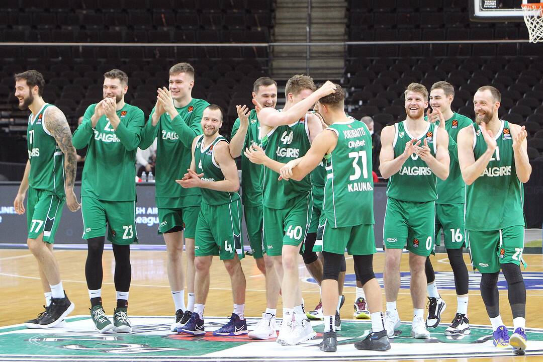 Eurolyga: „Žalgiris“ – „Bayern“ 74:73
