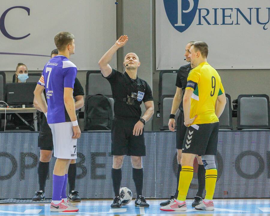 Futsalo A lyga: „Žalgiris“ – „Vikingai“ 6:4