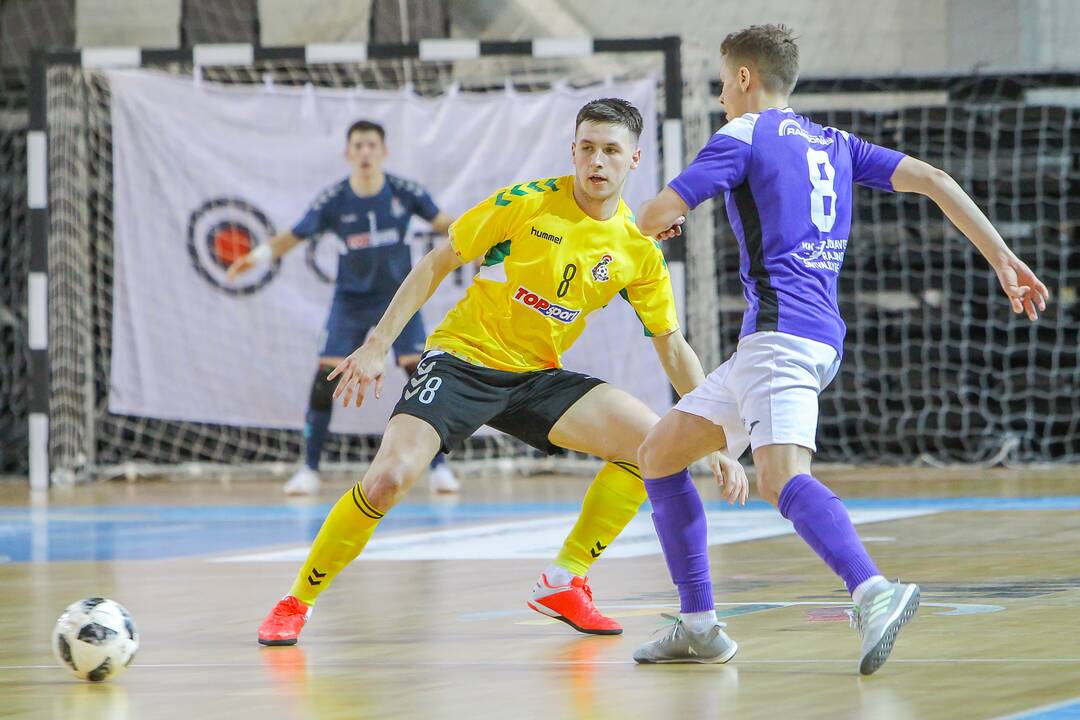 Futsalo A lyga: „Žalgiris“ – „Vikingai“ 6:4