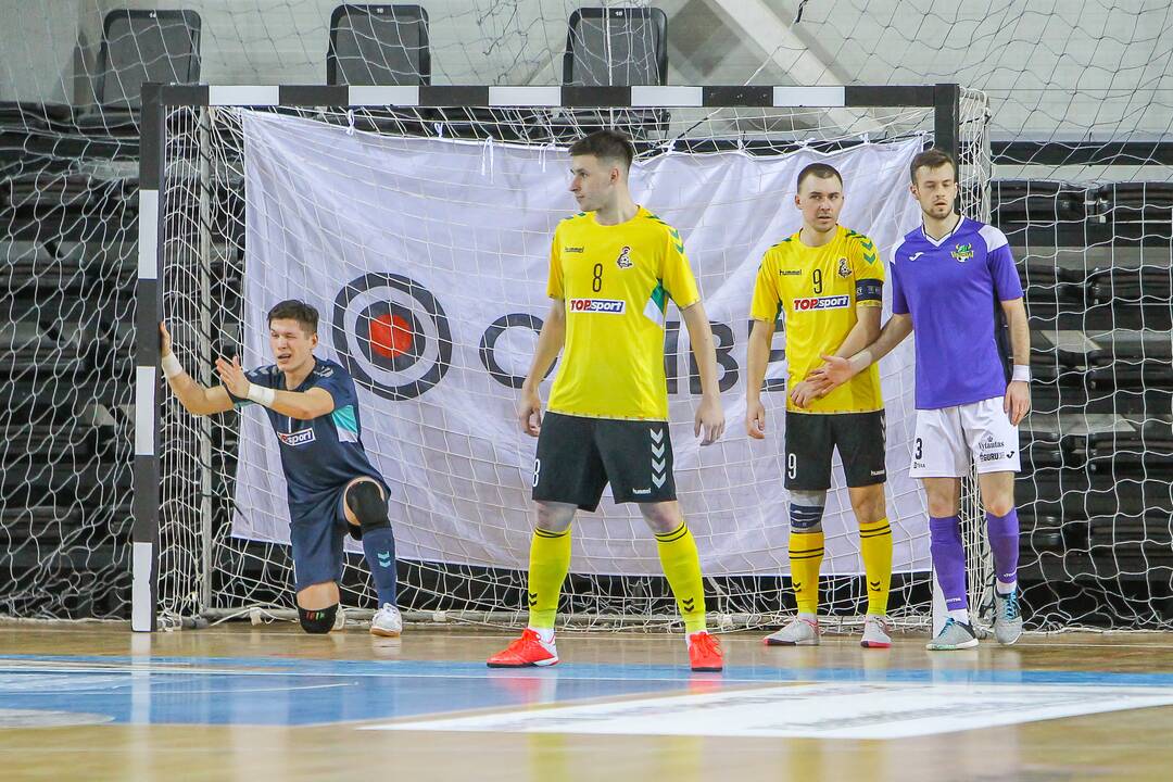 Futsalo A lyga: „Žalgiris“ – „Vikingai“ 6:4