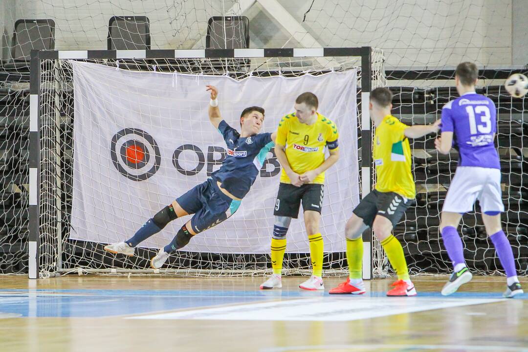 Futsalo A lyga: „Žalgiris“ – „Vikingai“ 6:4
