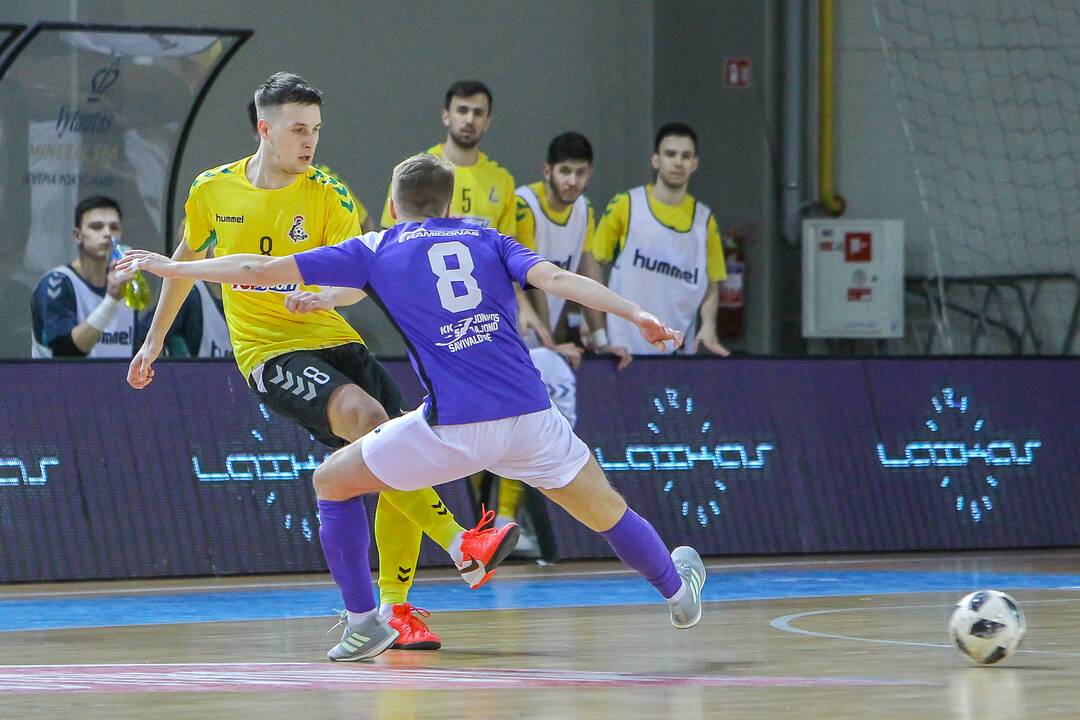 Futsalo A lyga: „Žalgiris“ – „Vikingai“ 6:4