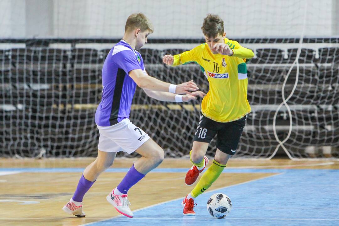 Futsalo A lyga: „Žalgiris“ – „Vikingai“ 6:4