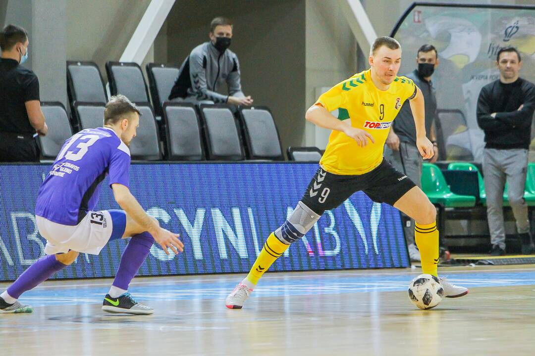 Futsalo A lyga: „Žalgiris“ – „Vikingai“ 6:4