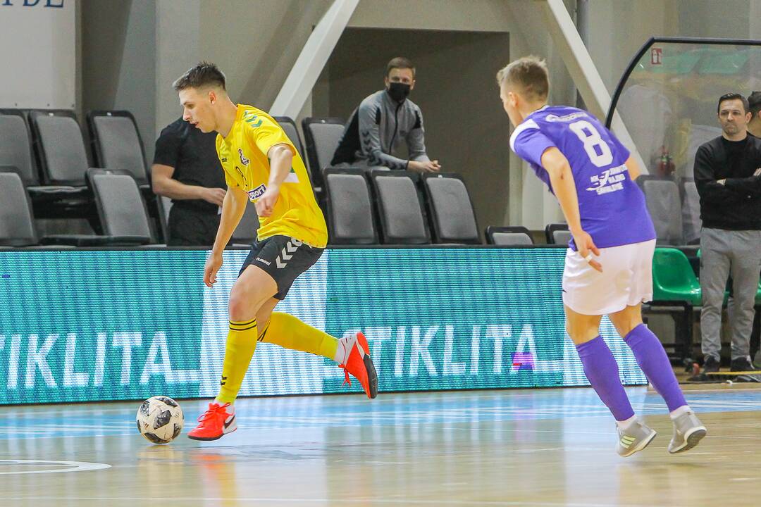 Futsalo A lyga: „Žalgiris“ – „Vikingai“ 6:4