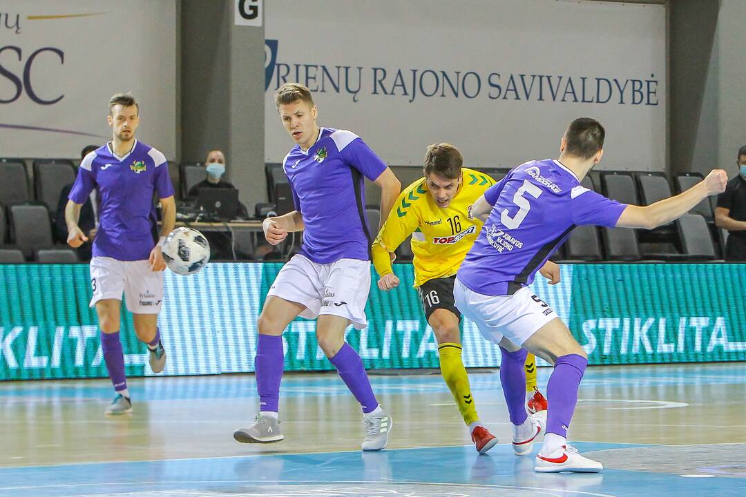 Futsalo A lyga: „Žalgiris“ – „Vikingai“ 6:4