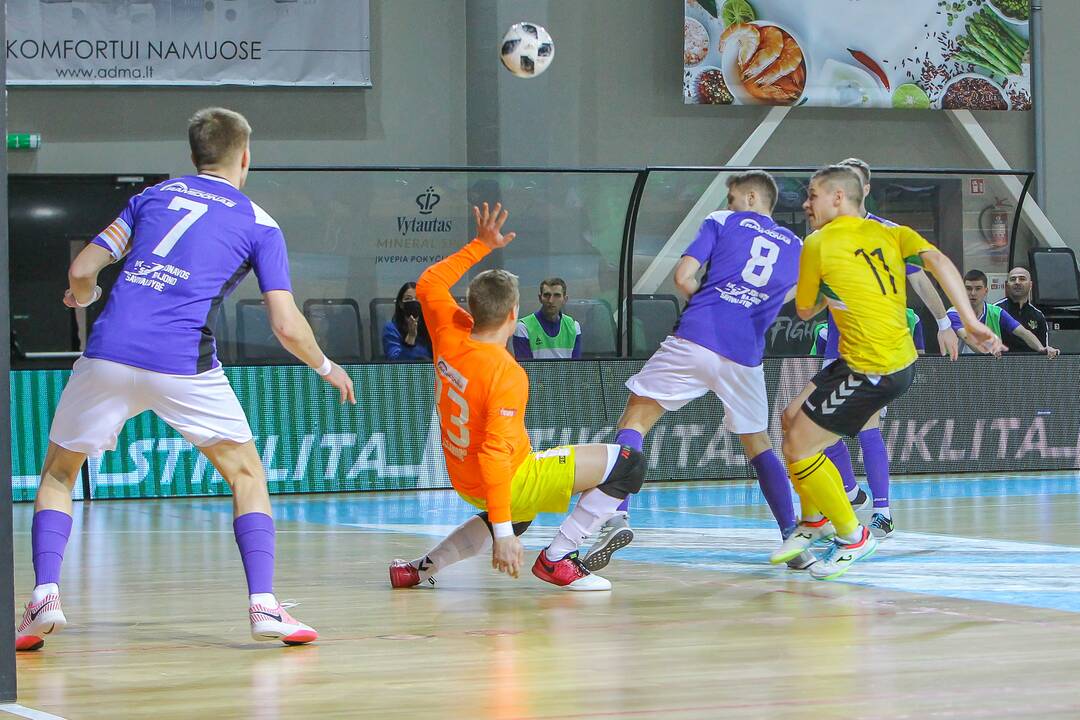 Futsalo A lyga: „Žalgiris“ – „Vikingai“ 6:4