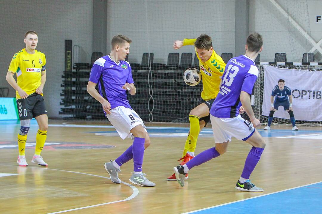 Futsalo A lyga: „Žalgiris“ – „Vikingai“ 6:4