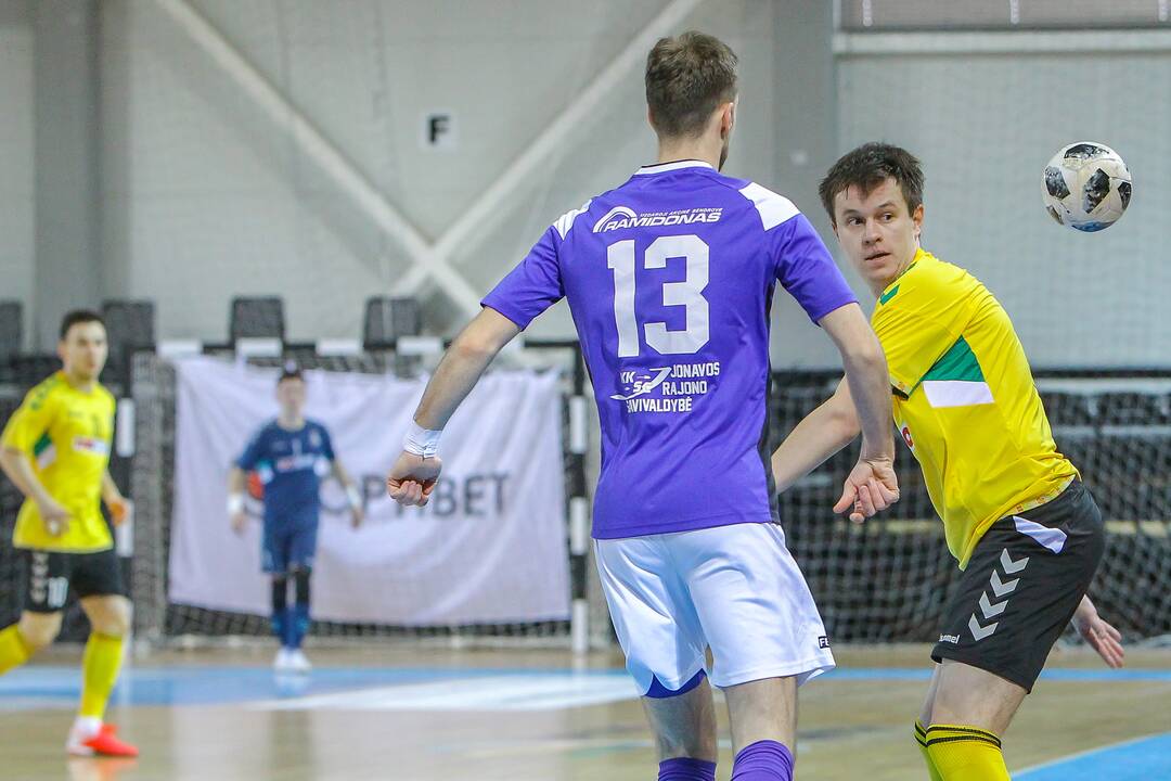 Futsalo A lyga: „Žalgiris“ – „Vikingai“ 6:4